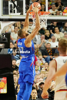 2024-07-06 - Rudy Gobert of France during the International Friendly Basketball match between Germany and France on 6 July 2024 at Lanxess Arena in Cologne, Germany - BASKETBALL - FRIENDLY GAME - GERMANY V FRANCE - FRIENDLY MATCH - BASKETBALL