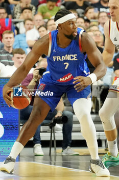 2024-07-06 - Guerschon Yabusele of France during the International Friendly Basketball match between Germany and France on 6 July 2024 at Lanxess Arena in Cologne, Germany - BASKETBALL - FRIENDLY GAME - GERMANY V FRANCE - FRIENDLY MATCH - BASKETBALL