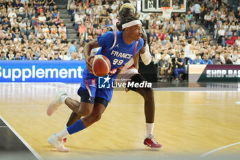 2024-07-06 - Bilal Coulibaly of France during the International Friendly Basketball match between Germany and France on 6 July 2024 at Lanxess Arena in Cologne, Germany - BASKETBALL - FRIENDLY GAME - GERMANY V FRANCE - FRIENDLY MATCH - BASKETBALL