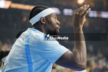 2024-07-06 - Guerschon Yabusele of France during the International Friendly Basketball match between Germany and France on 6 July 2024 at Lanxess Arena in Cologne, Germany - BASKETBALL - FRIENDLY GAME - GERMANY V FRANCE - FRIENDLY MATCH - BASKETBALL