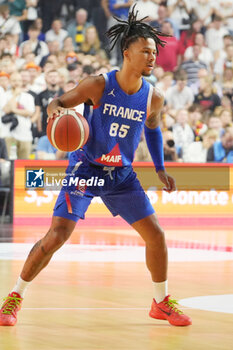 2024-07-06 - Matthew Strazel of France during the International Friendly Basketball match between Germany and France on 6 July 2024 at Lanxess Arena in Cologne, Germany - BASKETBALL - FRIENDLY GAME - GERMANY V FRANCE - FRIENDLY MATCH - BASKETBALL