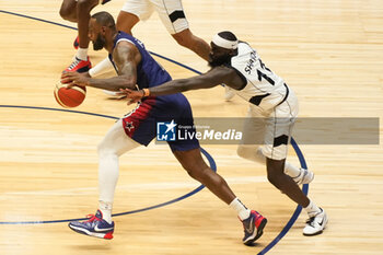 2024-07-20 - Lebron James of Team Usa during the International Friendly basketball match between USA and South Sudan on 20 July 2024 at O2 Arena in London, England - BASKETBALL - FRIENDLY GAME - USA V SOUTH SUDAN - FRIENDLY MATCH - BASKETBALL