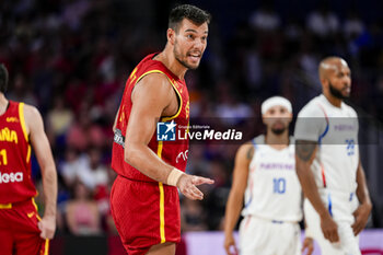 2024-07-23 - Willy Hernangomez of Spain seen during the Basketball International Friendly match between Spain and Puerto Rico at WiZink Center on July 23, 2024 in Madrid, Spain. - SPAIN VS PUERTO RICO - FRIENDLY MATCH - BASKETBALL