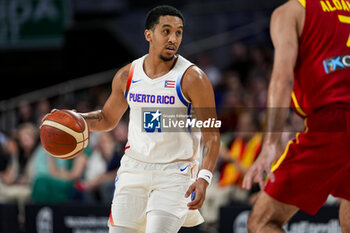 2024-07-23 - Tremont Waters of Puerto Rico seen during the Basketball International Friendly match between Spain and Puerto Rico at WiZink Center on July 23, 2024 in Madrid, Spain. - SPAIN VS PUERTO RICO - FRIENDLY MATCH - BASKETBALL