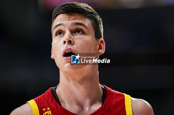 2024-07-23 - Jaime Pradilla of Spain seen during the Basketball International Friendly match between Spain and Puerto Rico at WiZink Center on July 23, 2024 in Madrid, Spain. - SPAIN VS PUERTO RICO - FRIENDLY MATCH - BASKETBALL