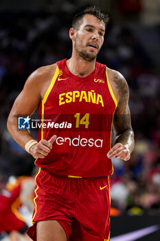 2024-07-23 - Willy Hernangomez of Spain seen during the Basketball International Friendly match between Spain and Puerto Rico at WiZink Center on July 23, 2024 in Madrid, Spain. - SPAIN VS PUERTO RICO - FRIENDLY MATCH - BASKETBALL