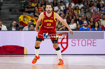 2024-07-23 - Sergio Llull of Spain seen during the Basketball International Friendly match between Spain and Puerto Rico at WiZink Center on July 23, 2024 in Madrid, Spain. - SPAIN VS PUERTO RICO - FRIENDLY MATCH - BASKETBALL