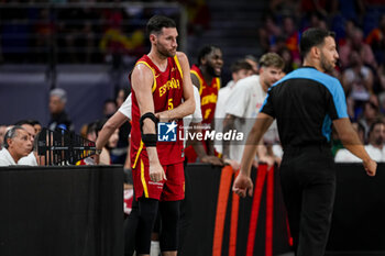 2024-07-23 - Rudy Fernandez of Spain seen during the Basketball International Friendly match between Spain and Puerto Rico at WiZink Center on July 23, 2024 in Madrid, Spain. - SPAIN VS PUERTO RICO - FRIENDLY MATCH - BASKETBALL