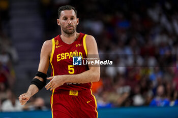 2024-07-23 - Rudy Fernandez of Spain seen during the Basketball International Friendly match between Spain and Puerto Rico at WiZink Center on July 23, 2024 in Madrid, Spain. - SPAIN VS PUERTO RICO - FRIENDLY MATCH - BASKETBALL