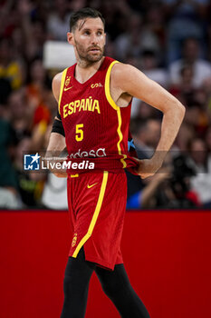 2024-07-23 - Rudy Fernandez of Spain seen during the Basketball International Friendly match between Spain and Puerto Rico at WiZink Center on July 23, 2024 in Madrid, Spain. - SPAIN VS PUERTO RICO - FRIENDLY MATCH - BASKETBALL