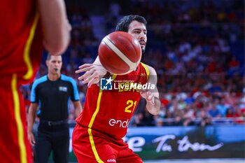 2024-07-23 - 23th July 2024; Wizink Center; Madrid; Spain; Friendly match; Olympic Games; Spain vs Puerto Rico; Abrines (Spain)Basketball friendly match before Olympic Games Spain vs Puerto Rico 900/Cordon Press - BASKETBALL FRIENDLY MATCH BEFORE OLYMPIC GAMES SPAIN VS PUERTO RICO - FRIENDLY MATCH - BASKETBALL