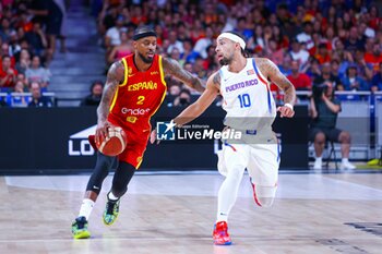 2024-07-23 - 23th July 2024; Wizink Center; Madrid; Spain; Friendly match; Olympic Games; Spain vs Puerto Rico; Lorenzo Brown (Spain)Basketball friendly match before Olympic Games Spain vs Puerto Rico 900/Cordon Press - BASKETBALL FRIENDLY MATCH BEFORE OLYMPIC GAMES SPAIN VS PUERTO RICO - FRIENDLY MATCH - BASKETBALL