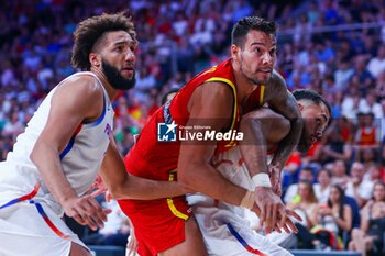 2024-07-23 - 23th July 2024; Wizink Center; Madrid; Spain; Friendly match; Olympic Games; Spain vs Puerto Rico; Willy Hernangomez (Barca) Hernangomez (Spain)Basketball friendly match before Olympic Games Spain vs Puerto Rico 900/Cordon Press - BASKETBALL FRIENDLY MATCH BEFORE OLYMPIC GAMES SPAIN VS PUERTO RICO - FRIENDLY MATCH - BASKETBALL