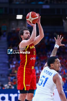 2024-07-23 - 23th July 2024; Wizink Center; Madrid; Spain; Friendly match; Olympic Games; Spain vs Puerto Rico; Sergio Sergio Llull (Spain)Basketball friendly match before Olympic Games Spain vs Puerto Rico 900/Cordon Press - BASKETBALL FRIENDLY MATCH BEFORE OLYMPIC GAMES SPAIN VS PUERTO RICO - FRIENDLY MATCH - BASKETBALL