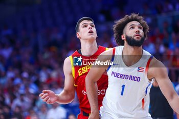 2024-07-23 - 23th July 2024; Wizink Center; Madrid; Spain; Friendly match; Olympic Games; Spain vs Puerto Rico; Jaime Pradilla (Spain)Basketball friendly match before Olympic Games Spain vs Puerto Rico 900/Cordon Press - BASKETBALL FRIENDLY MATCH BEFORE OLYMPIC GAMES SPAIN VS PUERTO RICO - FRIENDLY MATCH - BASKETBALL