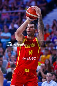 2024-07-23 - 23th July 2024; Wizink Center; Madrid; Spain; Friendly match; Olympic Games; Spain vs Puerto Rico; Willy Hernangomez (Spain)Basketball friendly match before Olympic Games Spain vs Puerto Rico 900/Cordon Press - BASKETBALL FRIENDLY MATCH BEFORE OLYMPIC GAMES SPAIN VS PUERTO RICO - FRIENDLY MATCH - BASKETBALL