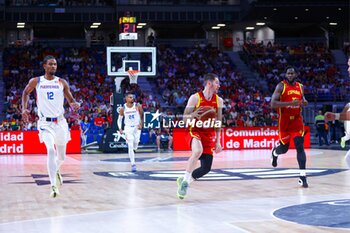 2024-07-23 - 23th July 2024; Wizink Center; Madrid; Spain; Friendly match; Olympic Games; Spain vs Puerto Rico; Dario Brizuela (Spain)Basketball friendly match before Olympic Games Spain vs Puerto Rico 900/Cordon Press - BASKETBALL FRIENDLY MATCH BEFORE OLYMPIC GAMES SPAIN VS PUERTO RICO - FRIENDLY MATCH - BASKETBALL