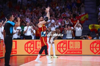 2024-07-23 - 23th July 2024; Wizink Center; Madrid; Spain; Friendly match; Olympic Games; Spain vs Puerto Rico; Homenaje Rudy Fernandez (Spain)Basketball friendly match before Olympic Games Spain vs Puerto Rico 900/Cordon Press - BASKETBALL FRIENDLY MATCH BEFORE OLYMPIC GAMES SPAIN VS PUERTO RICO - FRIENDLY MATCH - BASKETBALL