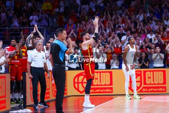 2024-07-23 - 23th July 2024; Wizink Center; Madrid; Spain; Friendly match; Olympic Games; Spain vs Puerto Rico; Homenaje Rudy Fernandez (Spain)Basketball friendly match before Olympic Games Spain vs Puerto Rico 900/Cordon Press - BASKETBALL FRIENDLY MATCH BEFORE OLYMPIC GAMES SPAIN VS PUERTO RICO - FRIENDLY MATCH - BASKETBALL