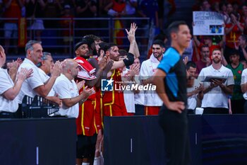 2024-07-23 - 23th July 2024; Wizink Center; Madrid; Spain; Friendly match; Olympic Games; Spain vs Puerto Rico; Homenaje Rudy Fernandez (Spain)Basketball friendly match before Olympic Games Spain vs Puerto Rico 900/Cordon Press - BASKETBALL FRIENDLY MATCH BEFORE OLYMPIC GAMES SPAIN VS PUERTO RICO - FRIENDLY MATCH - BASKETBALL