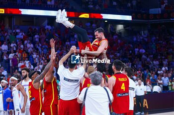 2024-07-23 - 23th July 2024; Wizink Center; Madrid; Spain; Friendly match; Olympic Games; Spain vs Puerto Rico; Homenaje Rudy Fernandez (Spain)Basketball friendly match before Olympic Games Spain vs Puerto Rico 900/Cordon Press - BASKETBALL FRIENDLY MATCH BEFORE OLYMPIC GAMES SPAIN VS PUERTO RICO - FRIENDLY MATCH - BASKETBALL