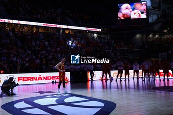 2024-07-23 - 23th July 2024; Wizink Center; Madrid; Spain; Friendly match; Olympic Games; Spain vs Puerto Rico; Homenaje Rudy Fernandez (Spain)Basketball friendly match before Olympic Games Spain vs Puerto Rico 900/Cordon Press - BASKETBALL FRIENDLY MATCH BEFORE OLYMPIC GAMES SPAIN VS PUERTO RICO - FRIENDLY MATCH - BASKETBALL