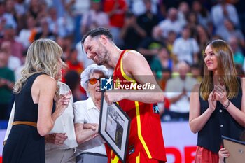 2024-07-23 - 23th July 2024; Wizink Center; Madrid; Spain; Friendly match; Olympic Games; Spain vs Puerto Rico; Homenaje Rudy Fernandez (Spain)Basketball friendly match before Olympic Games Spain vs Puerto Rico 900/Cordon Press - BASKETBALL FRIENDLY MATCH BEFORE OLYMPIC GAMES SPAIN VS PUERTO RICO - FRIENDLY MATCH - BASKETBALL