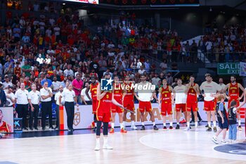 2024-07-23 - 23th July 2024; Wizink Center; Madrid; Spain; Friendly match; Olympic Games; Spain vs Puerto Rico; Homenaje Rudy Fernandez (Spain)Basketball friendly match before Olympic Games Spain vs Puerto Rico 900/Cordon Press - BASKETBALL FRIENDLY MATCH BEFORE OLYMPIC GAMES SPAIN VS PUERTO RICO - FRIENDLY MATCH - BASKETBALL