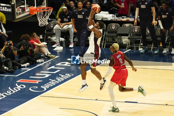 2024-07-22 - Anthony Edwards of Usa during the International Friendly basketball match between USA and Germany on 22 July 2024 at O2 Arena in London, England - BASKETBALL - FRIENDLY GAME - USA V GERMANY - FRIENDLY MATCH - BASKETBALL