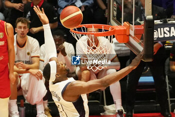 2024-07-22 - Bam Adebayo of Usa during the International Friendly basketball match between USA and Germany on 22 July 2024 at O2 Arena in London, England - BASKETBALL - FRIENDLY GAME - USA V GERMANY - FRIENDLY MATCH - BASKETBALL