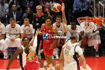 2024-07-22 - Anthony Davis of Usa during the International Friendly basketball match between USA and Germany on 22 July 2024 at O2 Arena in London, England - BASKETBALL - FRIENDLY GAME - USA V GERMANY - FRIENDLY MATCH - BASKETBALL