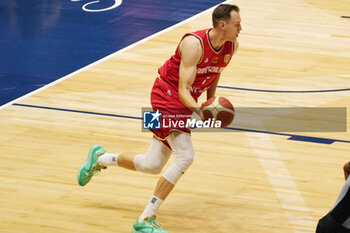 2024-07-22 - Johannes Voigtmann of Germany during the International Friendly basketball match between USA and Germany on 22 July 2024 at O2 Arena in London, England - BASKETBALL - FRIENDLY GAME - USA V GERMANY - FRIENDLY MATCH - BASKETBALL