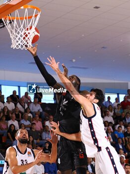 2024-09-04 - Ismael Kamagate (Derthona Basket) - DERTHONA BASKET VS EA7 EMPORIO ARMANI OLIMPIA MILANO - FRIENDLY MATCH - BASKETBALL