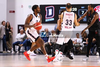 2024-09-04 - Armoni Brooks (EA7 Emporio Armani Olimpia Milano) & Nikola Mirotic (EA7 Emporio Armani Olimpia Milano) - DERTHONA BASKET VS EA7 EMPORIO ARMANI OLIMPIA MILANO - FRIENDLY MATCH - BASKETBALL