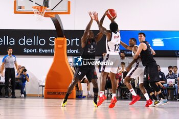 2024-09-04 - Armoni Brooks (EA7 Emporio Armani Olimpia Milano) - DERTHONA BASKET VS EA7 EMPORIO ARMANI OLIMPIA MILANO - FRIENDLY MATCH - BASKETBALL