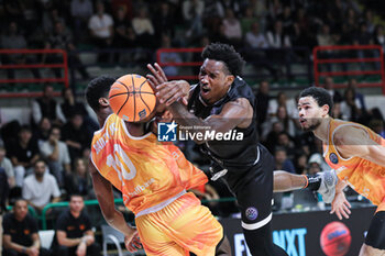 2024-10-02 - #1 Vital Christian (Bertram Derthona Basket Tortona) and #10 Victor Bailey Jr. (Niners Chemnitz) - DERTHONA BASKET VS NINERS CHEMNITZ - CHAMPIONS LEAGUE - BASKETBALL