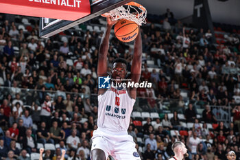 2024-10-01 - Stephane Gombauld (Unahotels Reggio Emilia) - UNAHOTELS REGGIO EMILIA VS RYTAS VILNIUS - CHAMPIONS LEAGUE - BASKETBALL