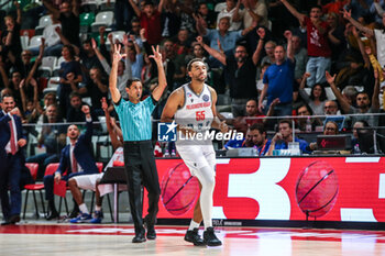 2024-10-01 - Kwan Cheatham (Unahotels Reggio Emilia) - UNAHOTELS REGGIO EMILIA VS RYTAS VILNIUS - CHAMPIONS LEAGUE - BASKETBALL