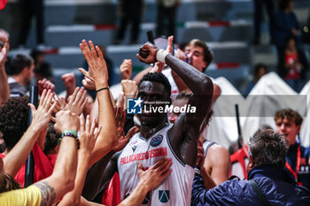 2024-10-01 - Mouhamed Faye (Unahotels Reggio Emilia) - UNAHOTELS REGGIO EMILIA VS RYTAS VILNIUS - CHAMPIONS LEAGUE - BASKETBALL