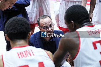 2024-10-15 - Diego Ocampo (head coach Baxi Manresa) - BERTRAM DERTHONA BASKET VS BAXI MANRESA - CHAMPIONS LEAGUE - BASKETBALL