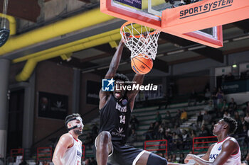 2024-10-15 - #14 Kamagate Ismael Sindou (Bertram Derthona Basket Tortona) - BERTRAM DERTHONA BASKET VS BAXI MANRESA - CHAMPIONS LEAGUE - BASKETBALL