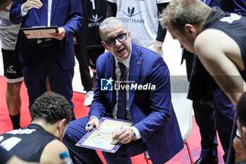 2024-10-15 - De Raffaele Walter (head coach Bertram Derthona Basket Tortona) - BERTRAM DERTHONA BASKET VS BAXI MANRESA - CHAMPIONS LEAGUE - BASKETBALL