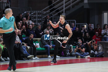 2024-11-13 - # 12 Arturs Strautins (Bertram Derthona Basket Tortona) - BETRAM DERTHONA VS SL BENFICA - CHAMPIONS LEAGUE - BASKETBALL