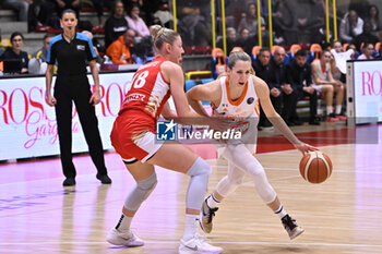 2024-11-21 - Actions of the game and players' images during the match between Famila Beretta Schio and DVTK Hun-term at PalaRomare - November 21, 2024, during the EuroLeague Women 2024/2025 - FAMILA BERETTA VS DVTK HUN-TERM - EUROLEAGUE WOMEN - BASKETBALL