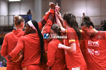 2024-11-21 - Actions of the game and players' images during the match between Famila Beretta Schio and DVTK Hun-term at PalaRomare - November 21, 2024, during the EuroLeague Women 2024/2025 - FAMILA BERETTA VS DVTK HUN-TERM - EUROLEAGUE WOMEN - BASKETBALL