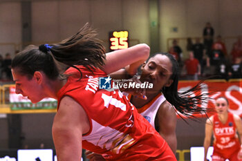 2024-11-21 - Actions of the game and players' images during the match between Famila Beretta Schio and DVTK Hun-term at PalaRomare - November 21, 2024, during the EuroLeague Women 2024/2025 - FAMILA BERETTA VS DVTK HUN-TERM - EUROLEAGUE WOMEN - BASKETBALL