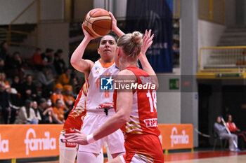 2024-11-21 - Actions of the game and players' images during the match between Famila Beretta Schio and DVTK Hun-term at PalaRomare - November 21, 2024, during the EuroLeague Women 2024/2025 - FAMILA BERETTA VS DVTK HUN-TERM - EUROLEAGUE WOMEN - BASKETBALL