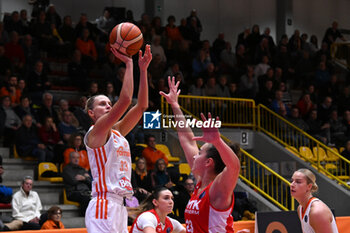 2024-11-21 - Actions of the game and players' images during the match between Famila Beretta Schio and DVTK Hun-term at PalaRomare - November 21, 2024, during the EuroLeague Women 2024/2025 - FAMILA BERETTA VS DVTK HUN-TERM - EUROLEAGUE WOMEN - BASKETBALL