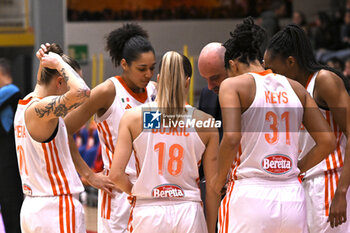 2024-11-21 - Actions of the game and players' images during the match between Famila Beretta Schio and DVTK Hun-term at PalaRomare - November 21, 2024, during the EuroLeague Women 2024/2025 - FAMILA BERETTA VS DVTK HUN-TERM - EUROLEAGUE WOMEN - BASKETBALL