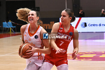 2024-11-21 - Actions of the game and players' images during the match between Famila Beretta Schio and DVTK Hun-termat PalaRomare - November 21, 2024, during the EuroLeague Women 2024/2025 - FAMILA BERETTA VS DVTK HUN-TERM - EUROLEAGUE WOMEN - BASKETBALL